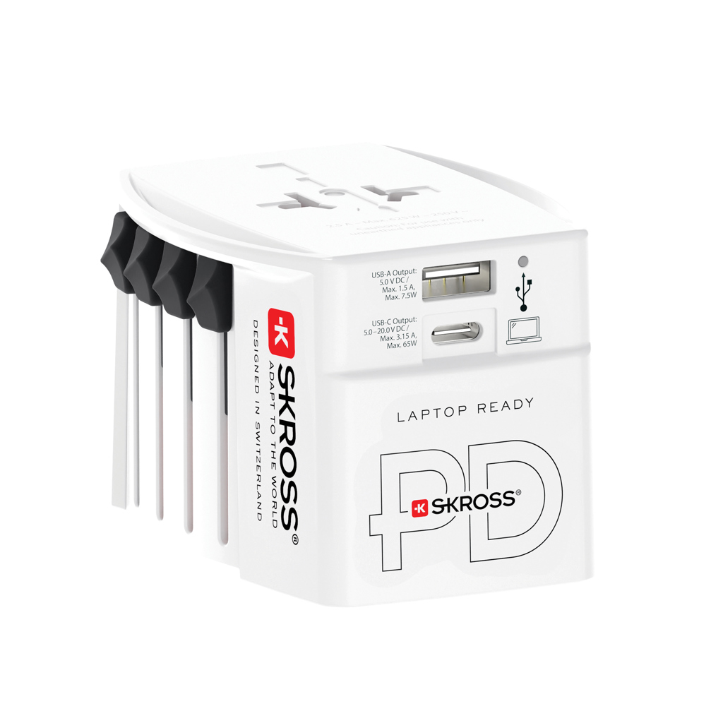 Miniature 2 pour SKROSS Adaptateur de voyage universel MUV 65W PD avec USB