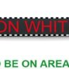 STRAP ON WHITE