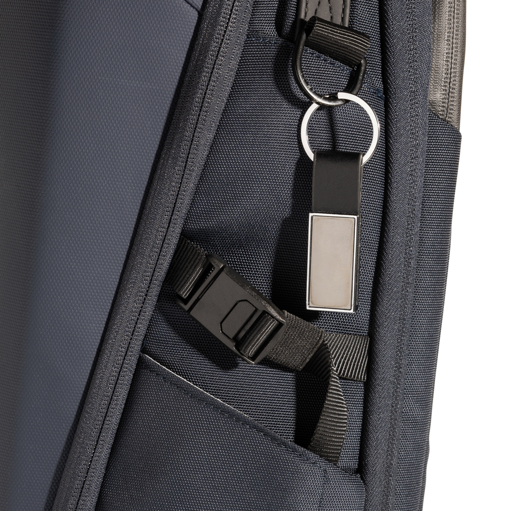 Miniature 4 pour Porte-clés luxe en PU et alliage de zinc recyclé RCS