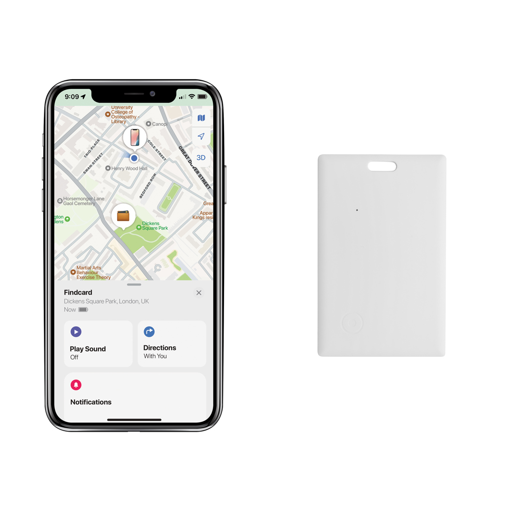 Miniature 6 pour Carte de géolocalisation en plastique RCS Findcard
