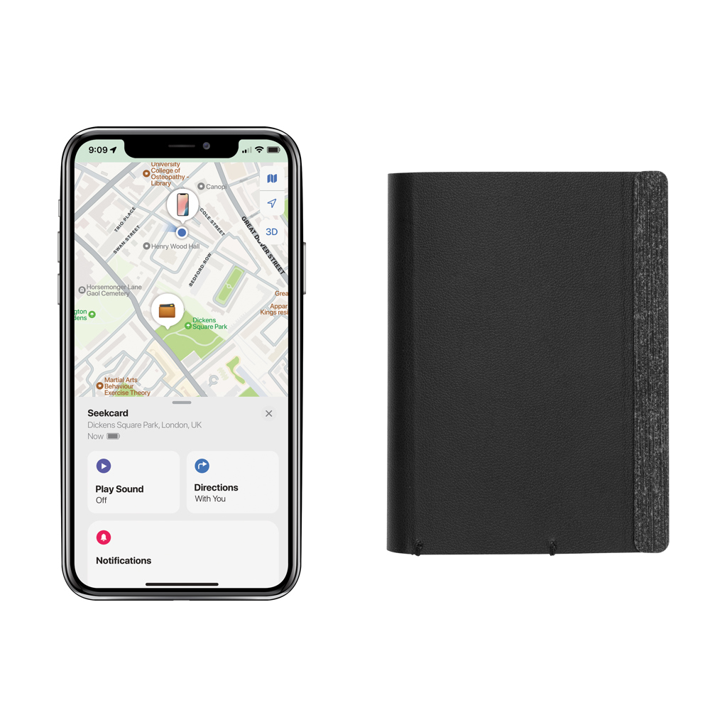 Miniature 10 pour Porte cartes avec géolocalisation en polyester RCS Seekcard