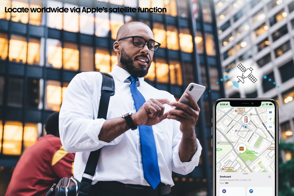 Miniature 15 pour Porte cartes avec géolocalisation en polyester RCS Seekcard