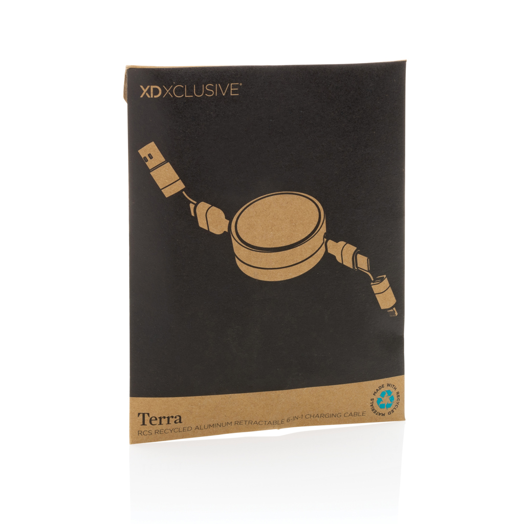 Miniature 12 pour Câble rétractable 6 en 1 en aluminium recyclé Terra RCS