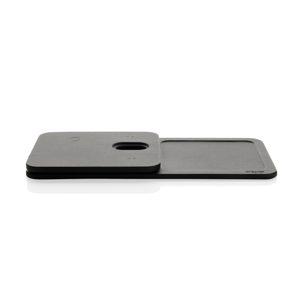 Miniature 7 pour Chargeur de bureau 3 en 1 en PU recyclé RCS Swiss Peak