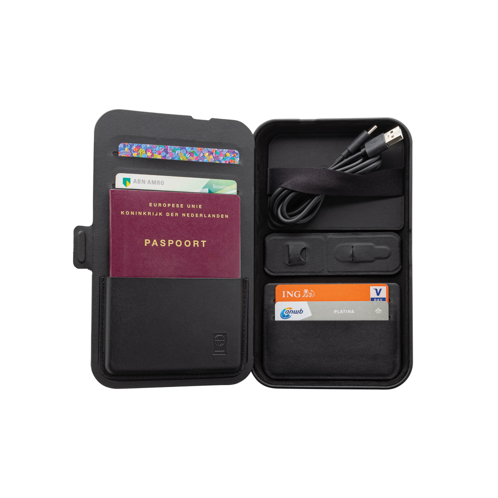 Miniature 7 pour Étui de voyage avec chargeur 3 en 1 en PU RCS Swiss Peak