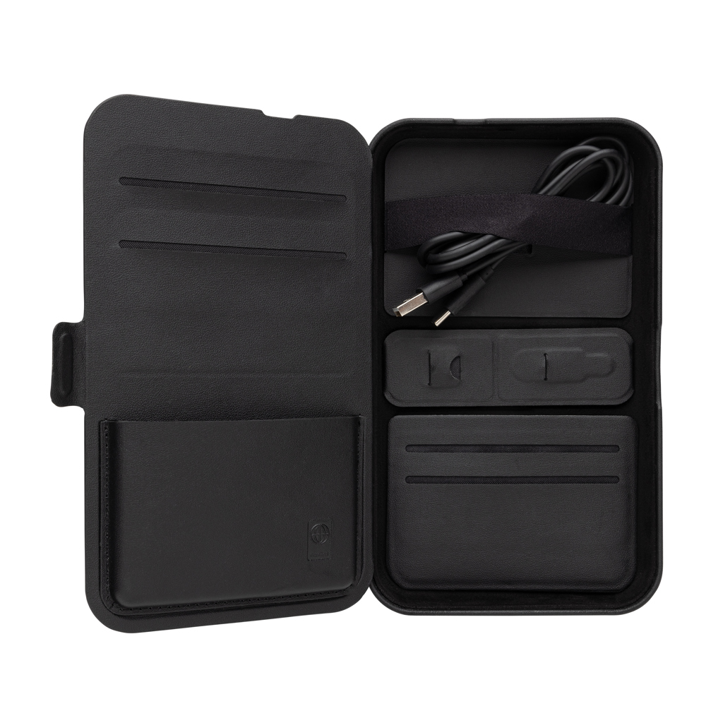 Miniature 9 pour Étui de voyage avec chargeur 3 en 1 en PU RCS Swiss Peak