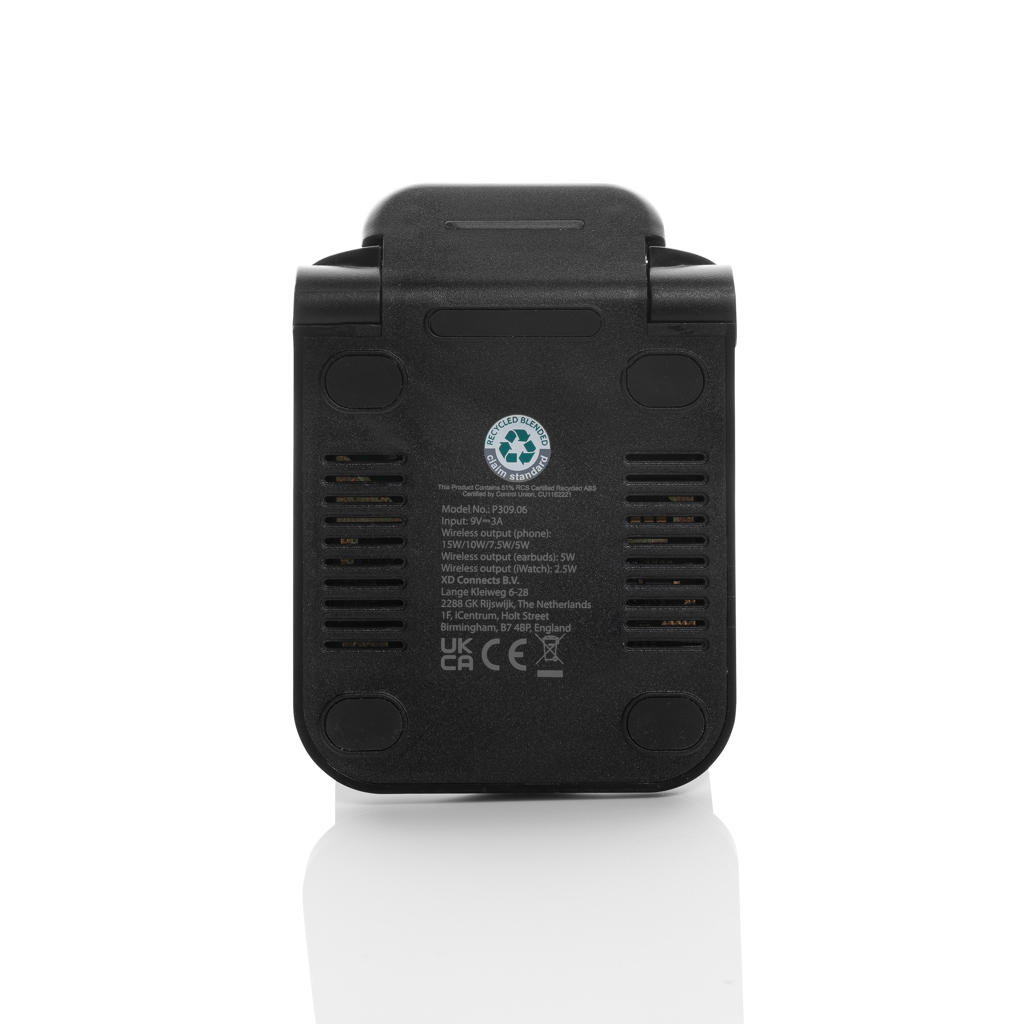 Miniature 9 pour Chargeur 15W 3 en 1 en plastique recyclé RCS Powerpal