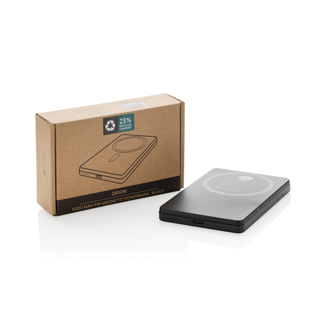 Miniature 11 pour Powerbank 5000mAh et 5W en aluminium recyclé RCS Orion