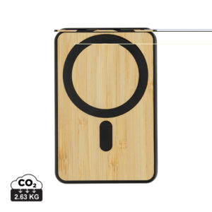 Visuel Powerbank 5000mAh et 5W en bambou et ABS RCS Zen