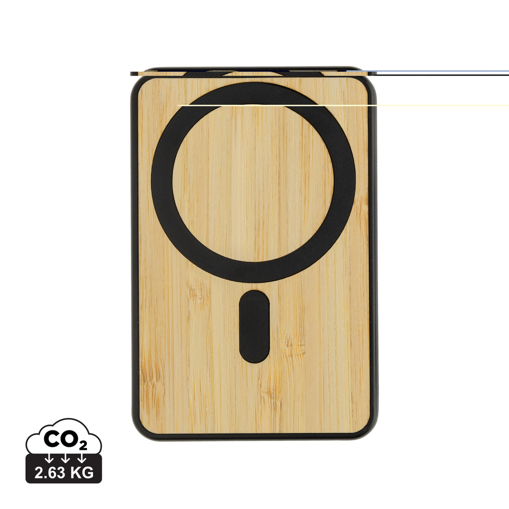 Miniature 1 pour Powerbank 5000mAh et 5W en bambou et ABS RCS Zen