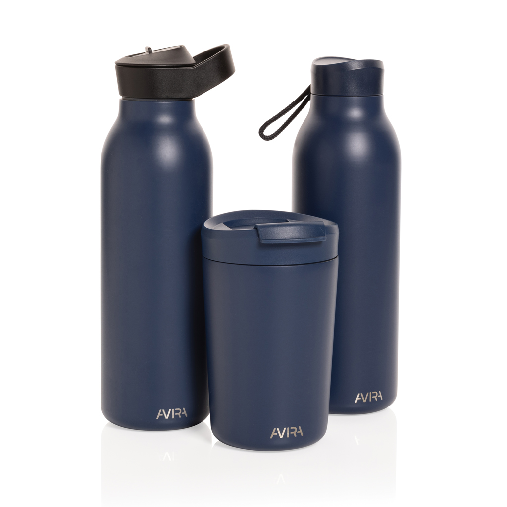 Miniature 11 pour Bouteille d'eau 500ml fliptop en acier RCS Avira Ara