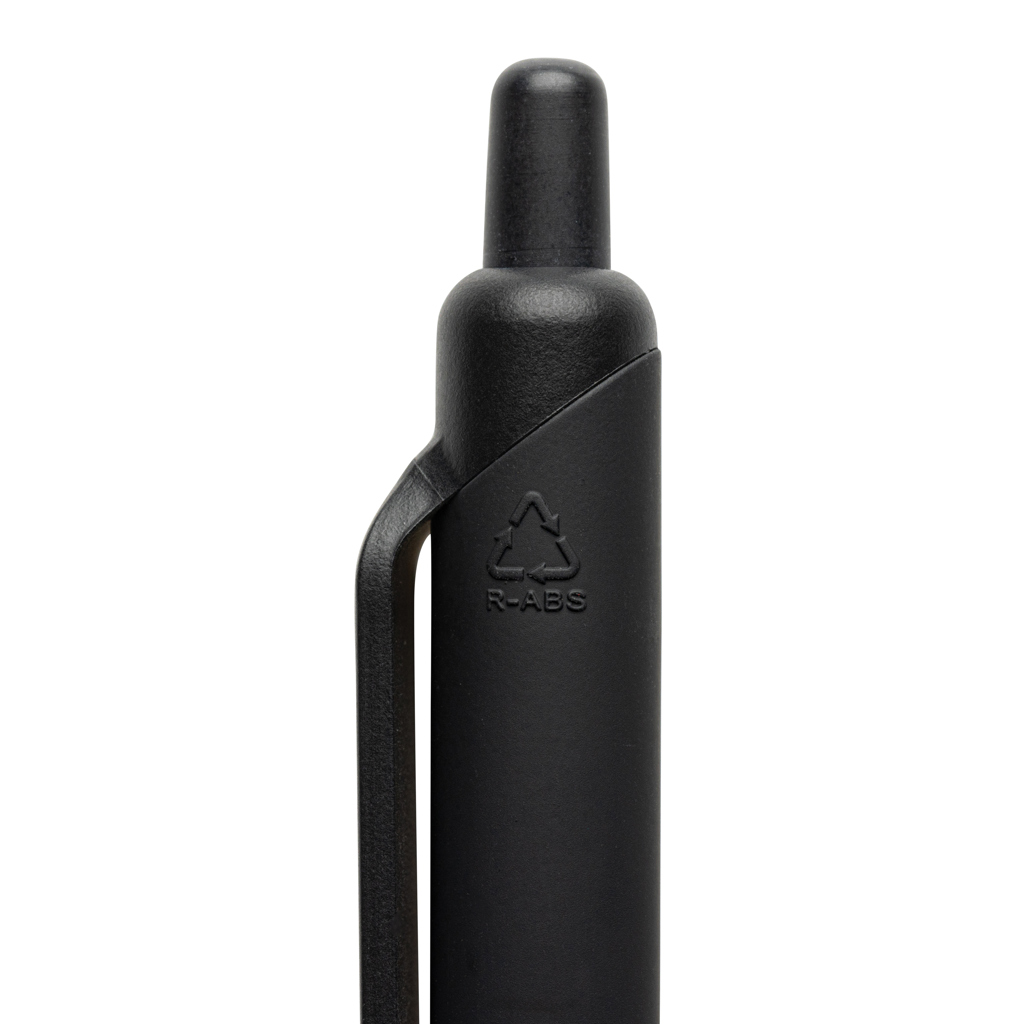 Miniature 5 pour Stylo avec finition gomme en ABS recyclé certifié GRS Tide