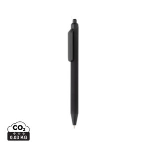 Visuel Stylo avec finition gomme en ABS recyclé certifié GRS Tide