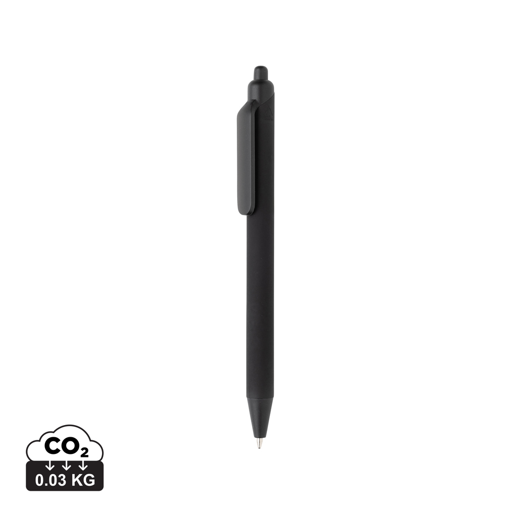 Miniature 1 pour Stylo avec finition gomme en ABS recyclé certifié GRS Tide