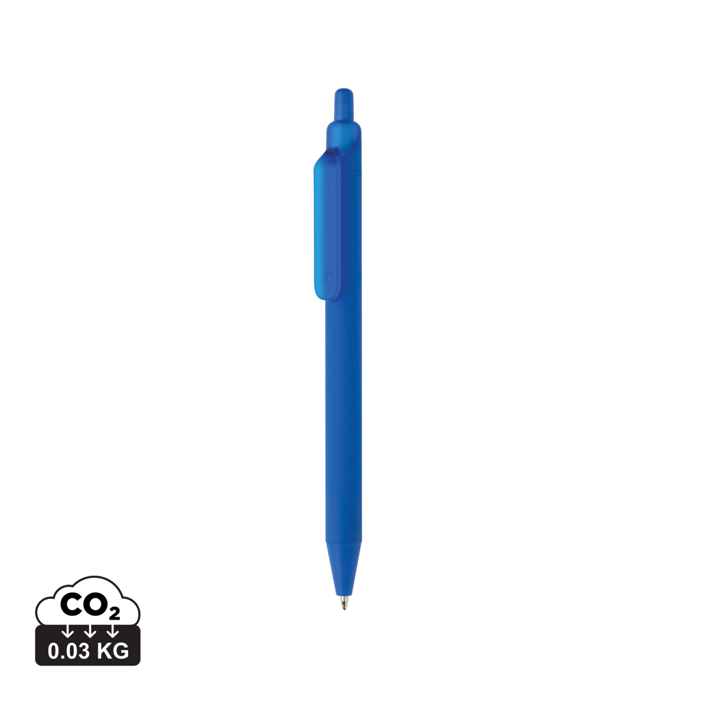 Miniature 12 pour Stylo avec finition gomme en ABS recyclé certifié GRS Tide