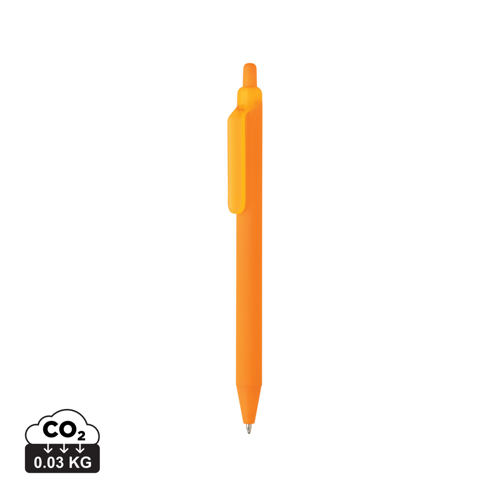 Miniature 15 pour Stylo avec finition gomme en ABS recyclé certifié GRS Tide