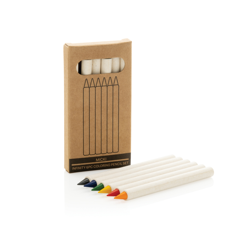 Miniature 7 pour Set de 6 crayons de couleur GRS Infinity Micki