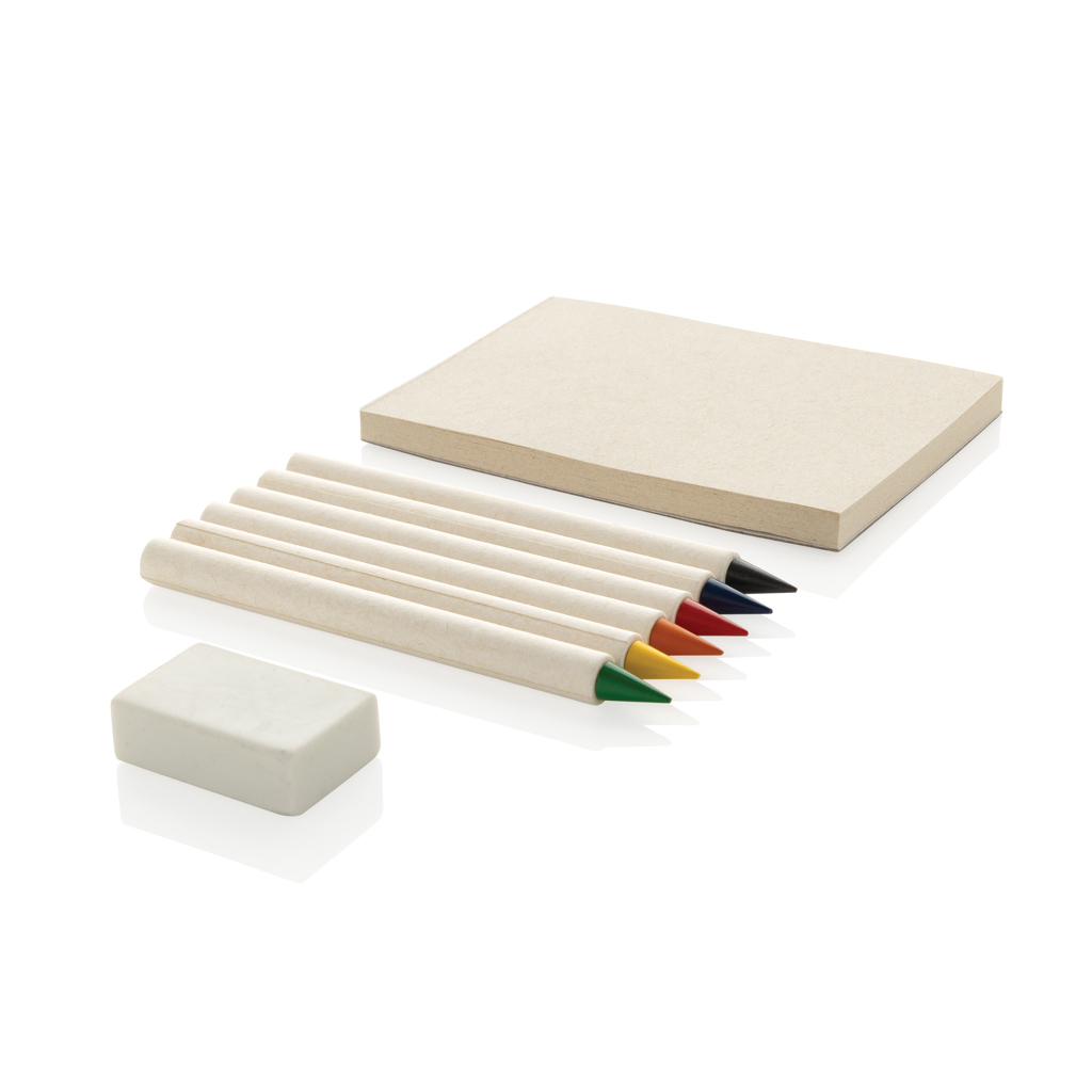 Miniature 2 pour Set de 6 crayons de couleur avec carnet GRS Infinity Micki