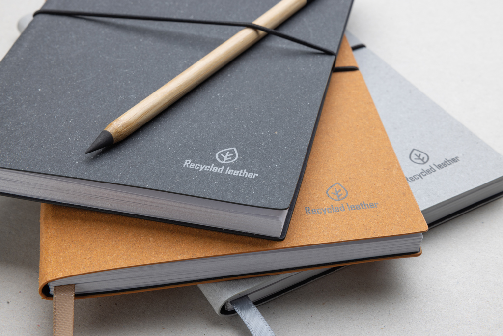 Miniature 10 pour Carnet de notes A5 en cuir recyclé