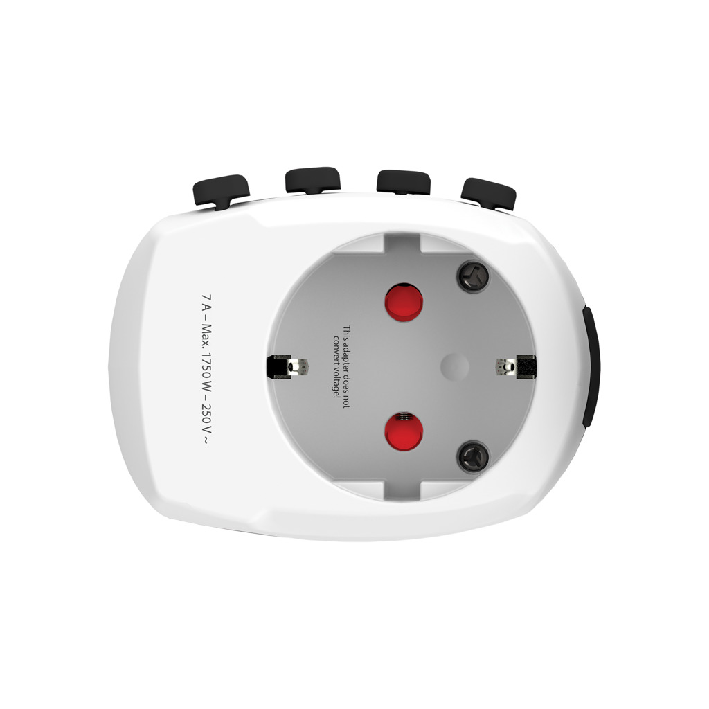 Miniature 4 pour SKROSS Adaptateur de Voyage universel 3-Pôles Pro