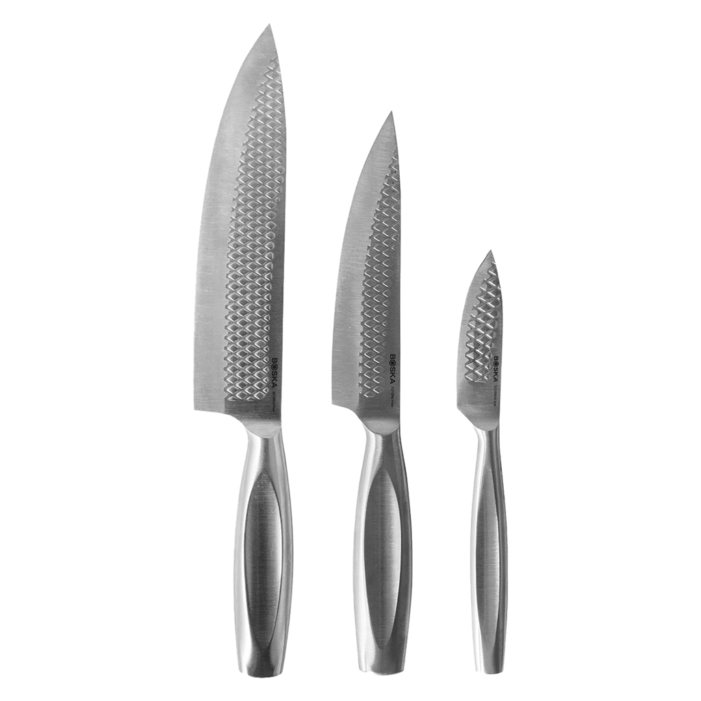 Miniature 2 pour BOSKA Set de 3 couteaux de cuisine Monaco+