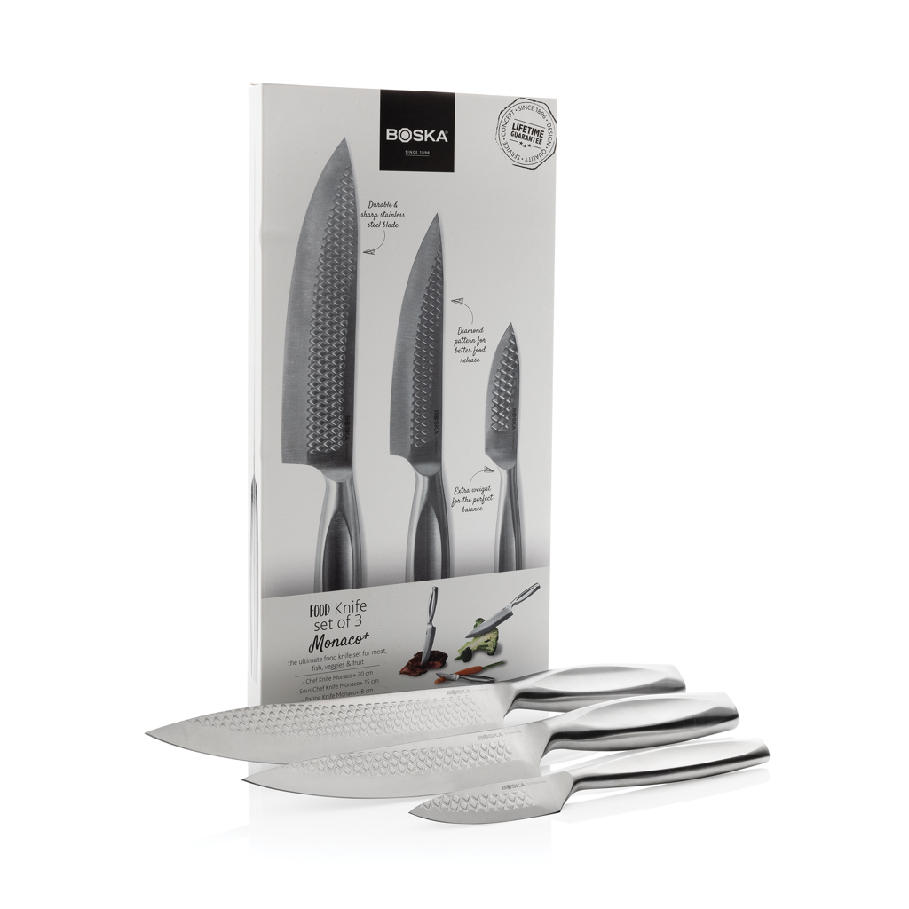 Miniature 17 pour BOSKA Set de 3 couteaux de cuisine Monaco+