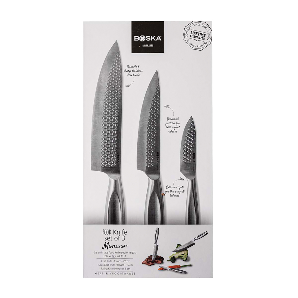 Miniature 19 pour BOSKA Set de 3 couteaux de cuisine Monaco+