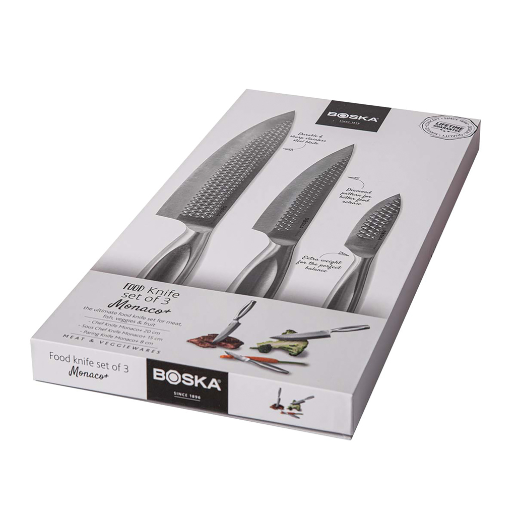 Miniature 20 pour BOSKA Set de 3 couteaux de cuisine Monaco+