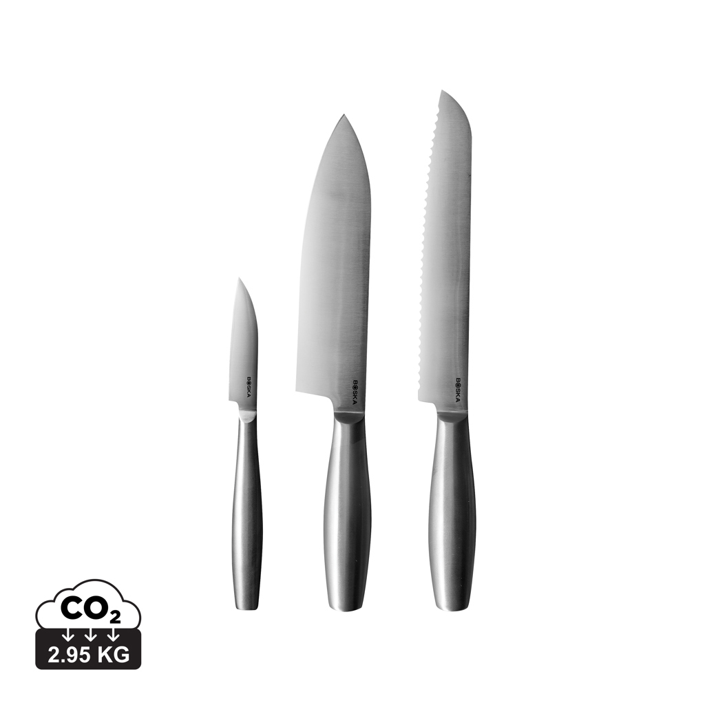 Miniature 1 pour BOSKA Set de 3 couteaux de cuisine Copenhagen