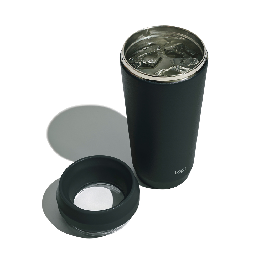 Miniature 3 pour Mug 354 ml avec couvercle 360 en acier recyclé Topl