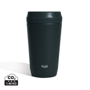 Visuel Mug 354 ml avec couvercle 360 en acier recyclé Topl