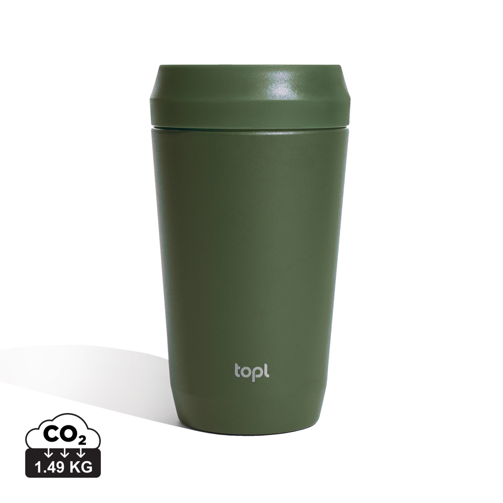 Miniature 8 pour Mug 354 ml avec couvercle 360 en acier recyclé Topl