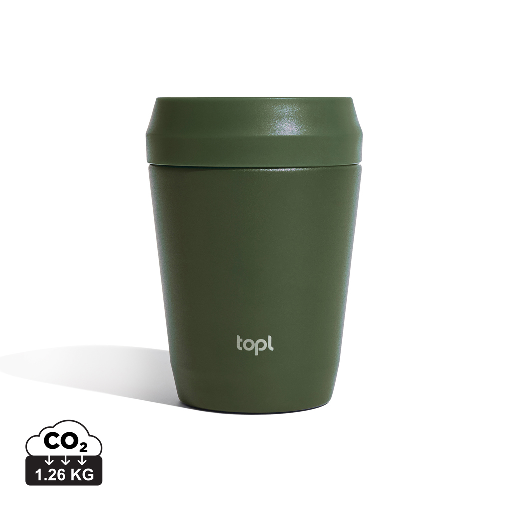 Miniature 8 pour Mug 235 ml avec couvercle 360 en acier recyclé Topl