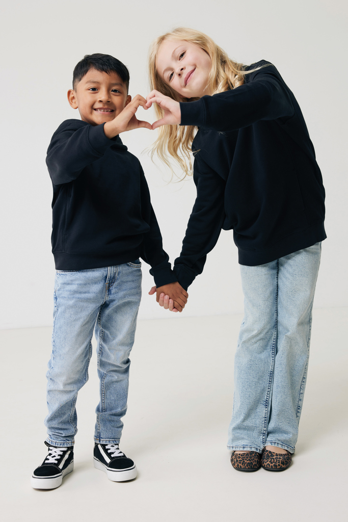 Miniature 5 pour Sweat à capuche avec poches latérales Iqoniq Yengo Kids