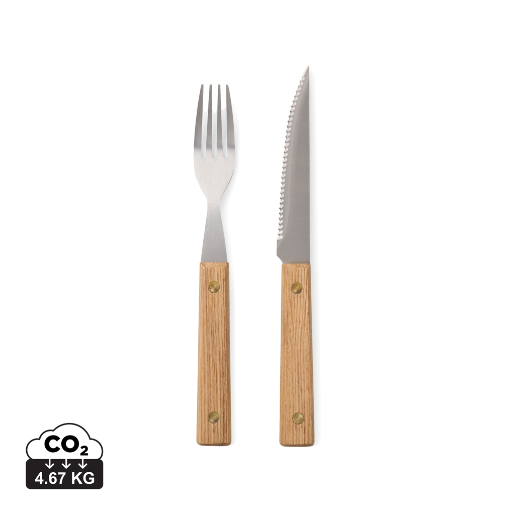 Miniature 1 pour VINGA Set de couverts 8pcs Paso