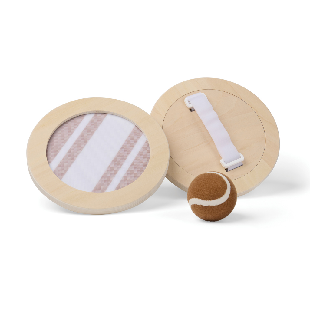Miniature 2 pour VINGA Jeu de raquettes scratch avec balle