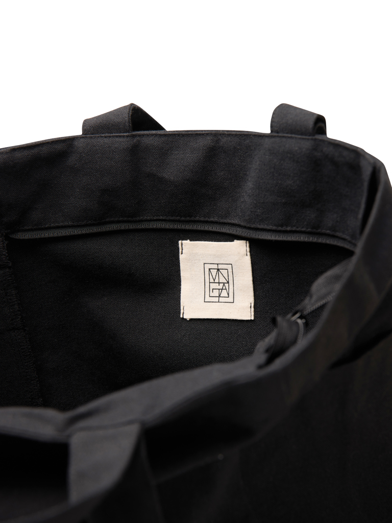 Miniature 4 pour VINGA Tote bag avec zip en toile recyclée Hilo AWARE™