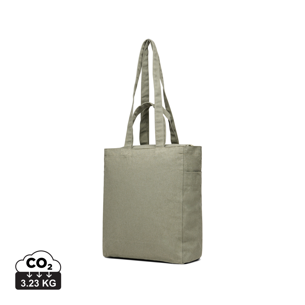 Miniature 9 pour VINGA Tote bag avec zip en toile recyclée Hilo AWARE™