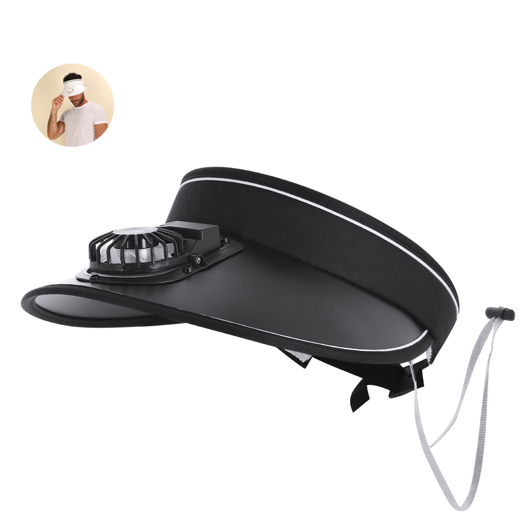 Miniature 1 pour Visière avec Ventilateur Dasore - personnalisable