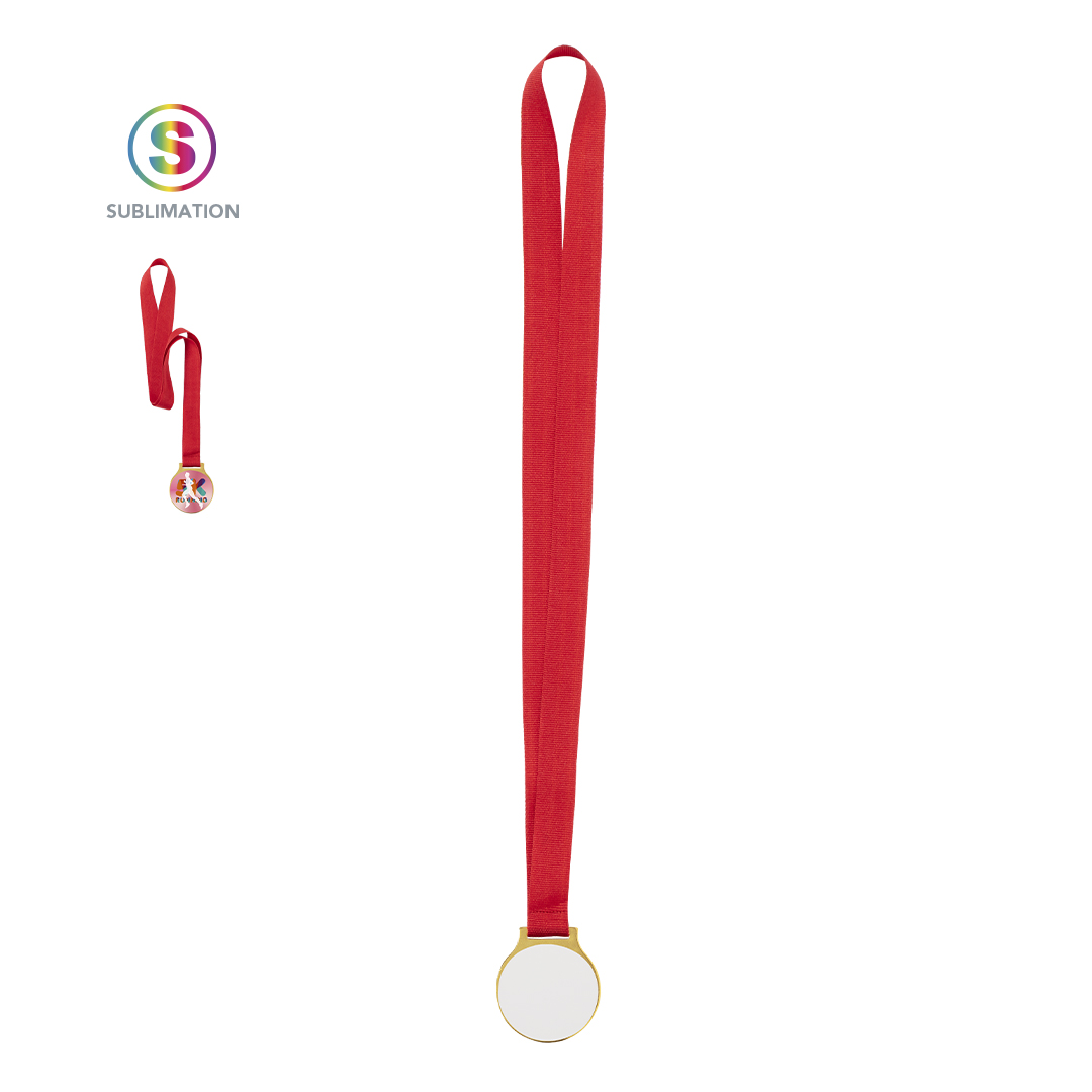 Miniature 1 pour Médaille Sublimation Ditiporu - personnalisable