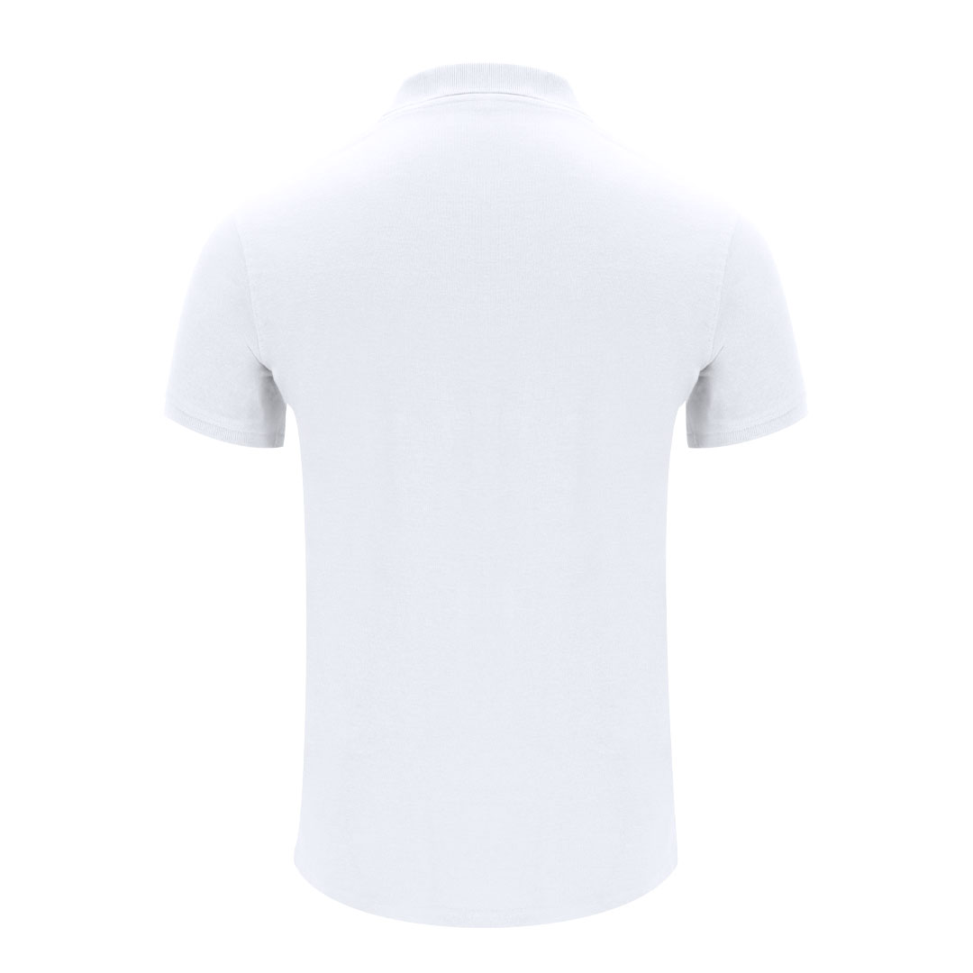 Miniature 4 pour Polo Adulte Blanc Wuta - personnalisable