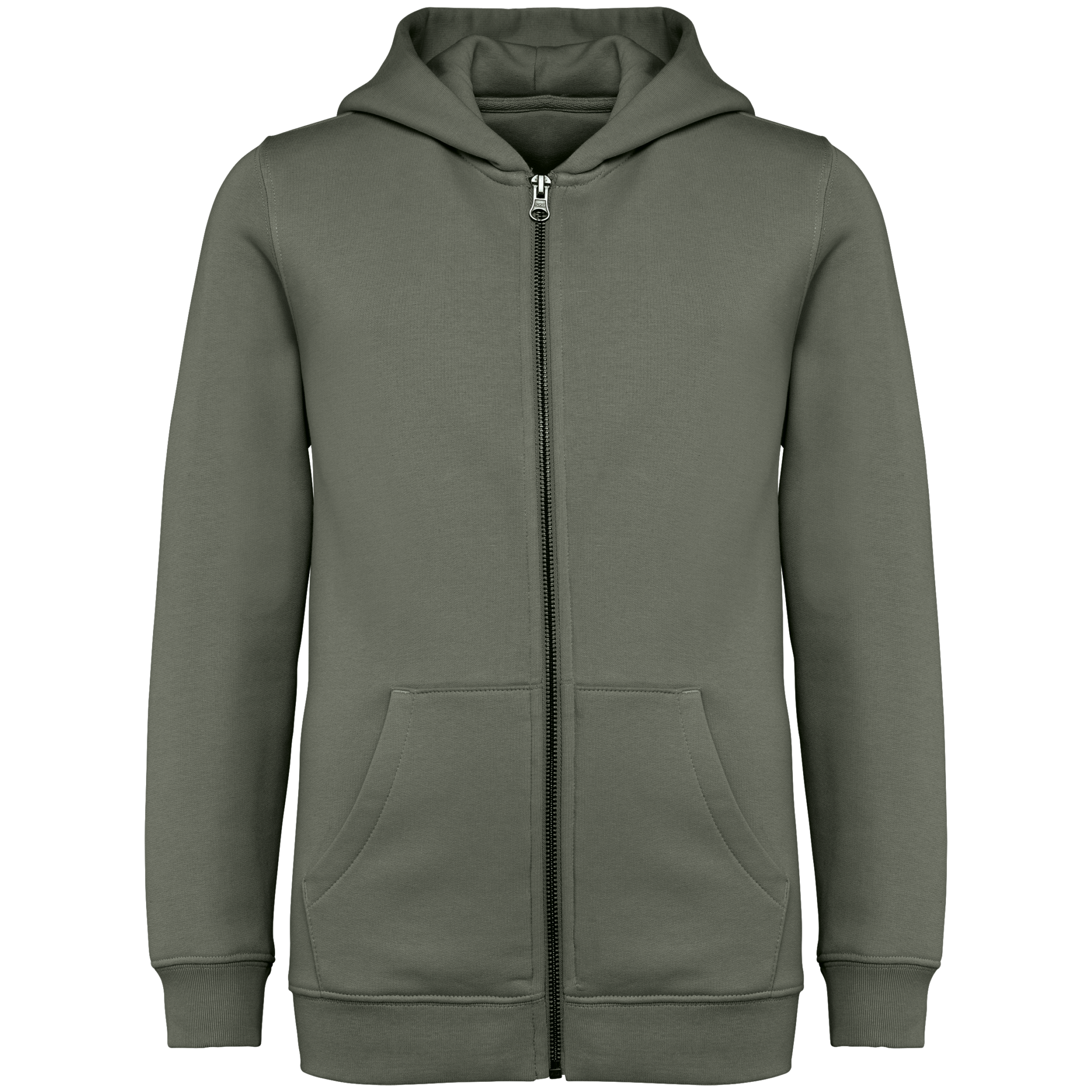 Miniature 12 pour Sweat-shirt écoresponsable zippé à capuche enfant