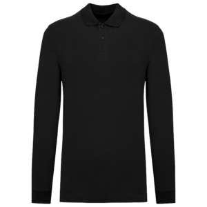 Visuel Polo piqué manches longues Bio180 homme
