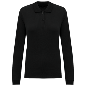 Visuel Polo piqué manches longues Bio180 femme