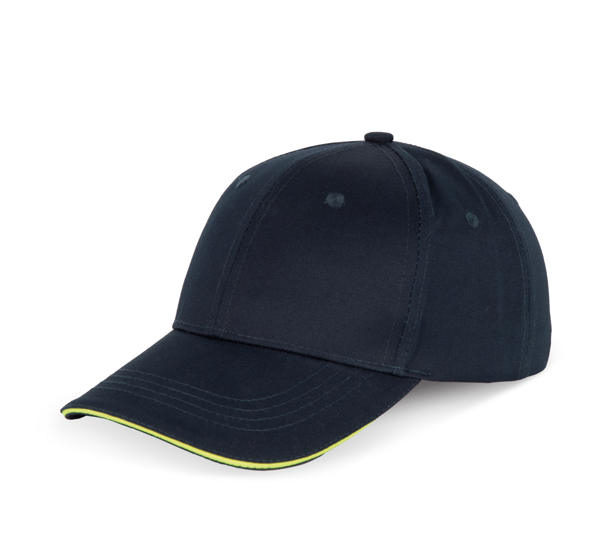 Miniature 11 pour Casquette sandwich contrasté 6 panneaux OEKO-TEX® STANDARD 100