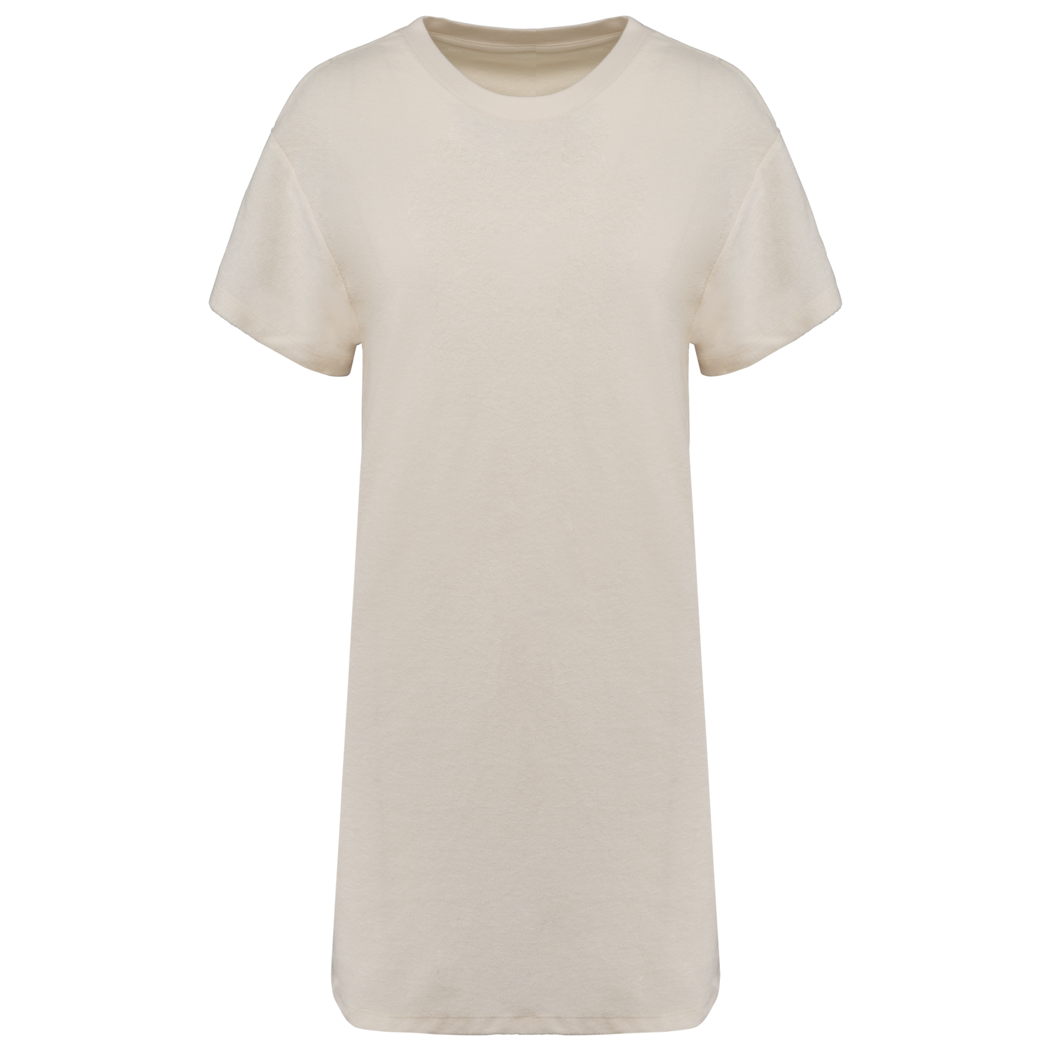 Miniature 9 pour Robe t-shirt écoresponsable en éponge à épaules tombantes femme