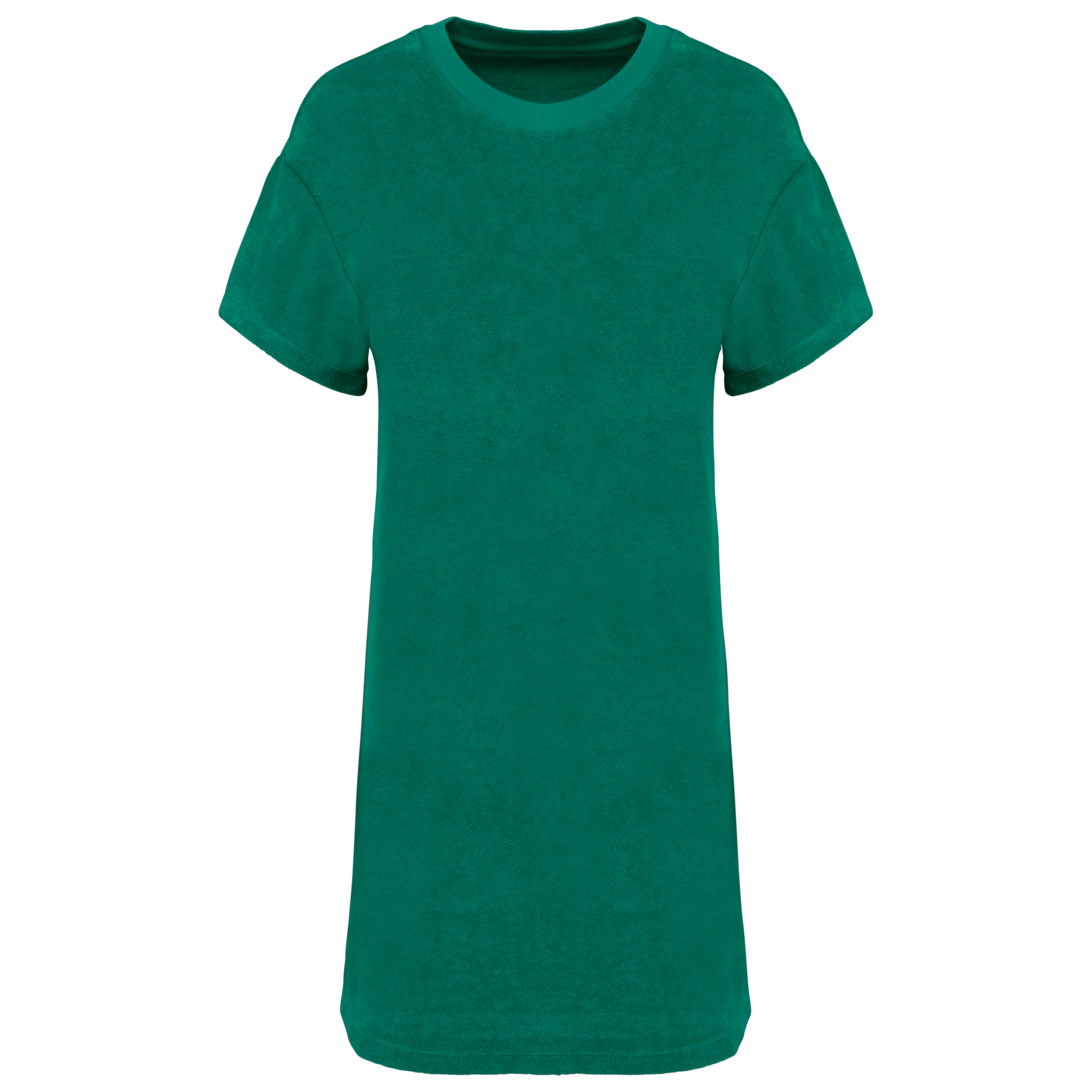 Miniature 10 pour Robe t-shirt écoresponsable en éponge à épaules tombantes femme