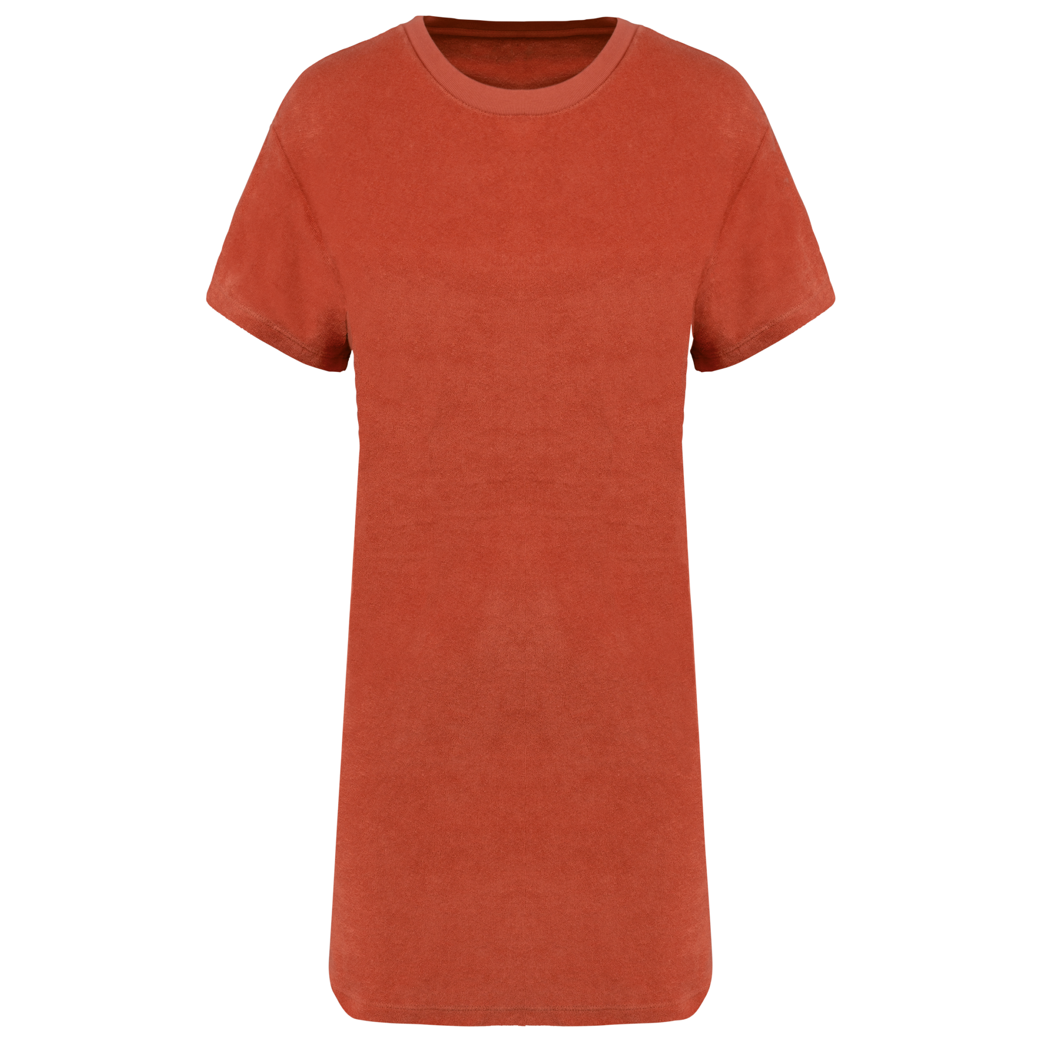 Miniature 11 pour Robe t-shirt écoresponsable en éponge à épaules tombantes femme