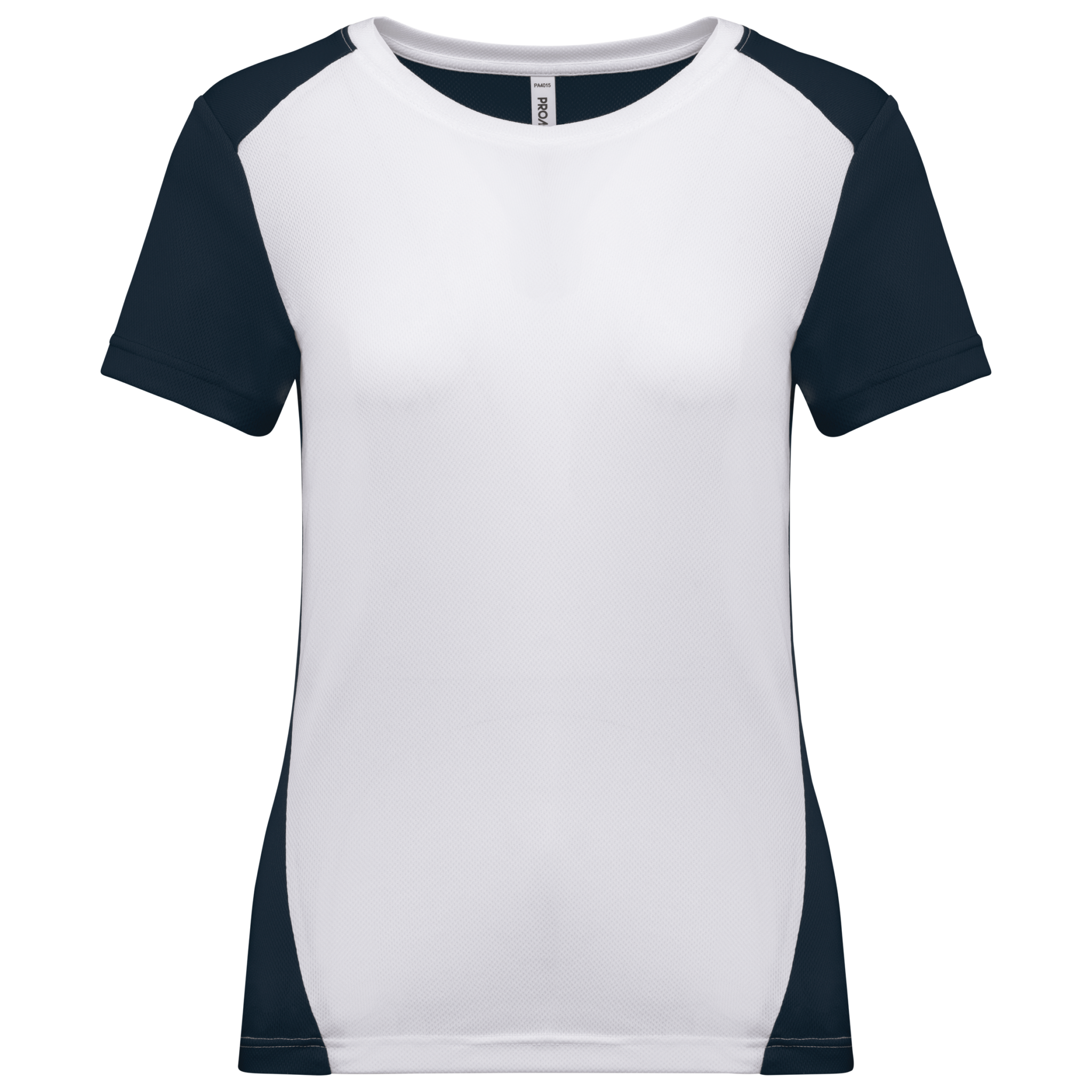 Miniature 4 pour T-shirt de sport écoresponsable bicolore femme