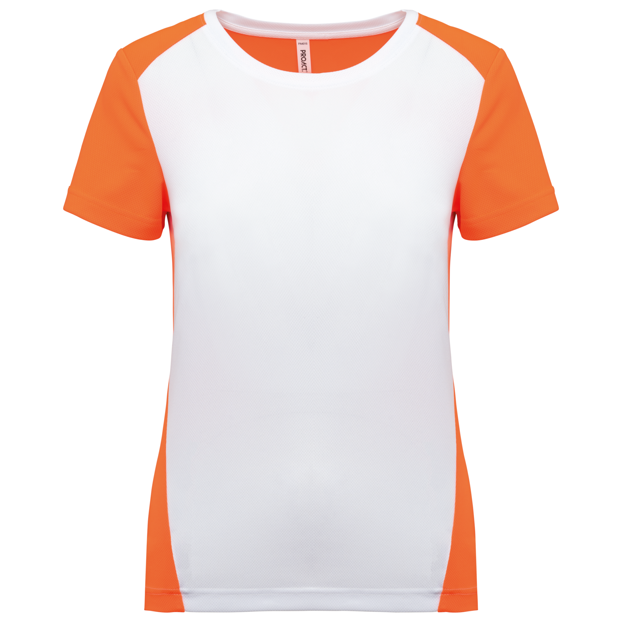 Miniature 2 pour T-shirt de sport écoresponsable bicolore femme